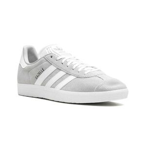 Adidas Gazelle Suede Sneakers in Gray and White